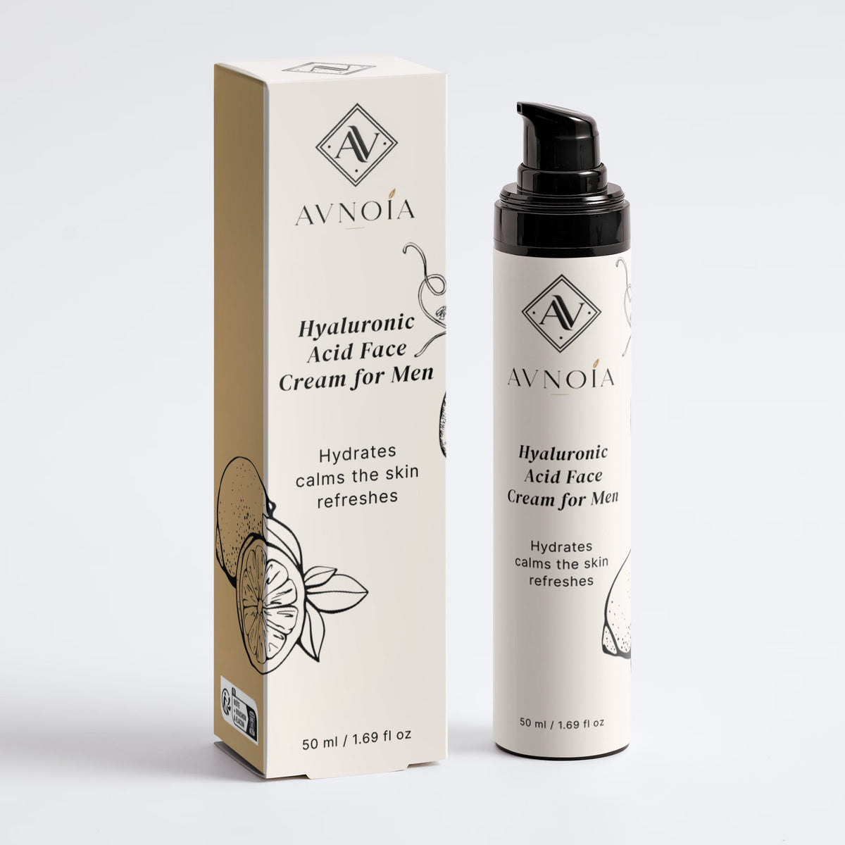 Hyaluronic Acid Face Cream for Men