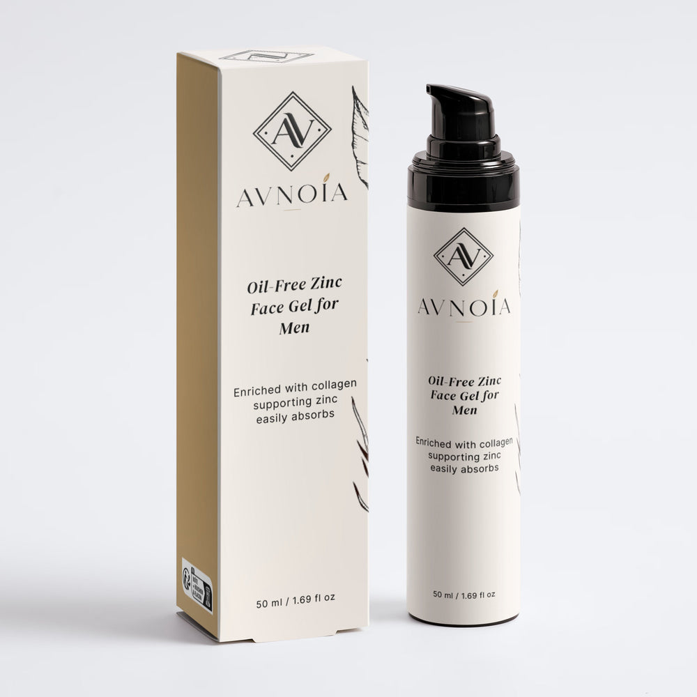 Oil-Free Zinc Face Gel for Men