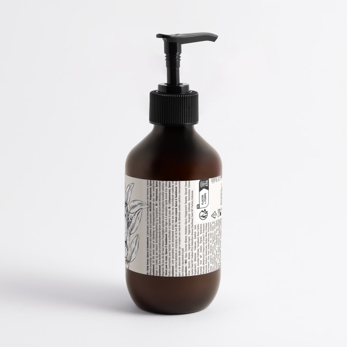 Silk Skin Body Serum, Spices & Sandalwood