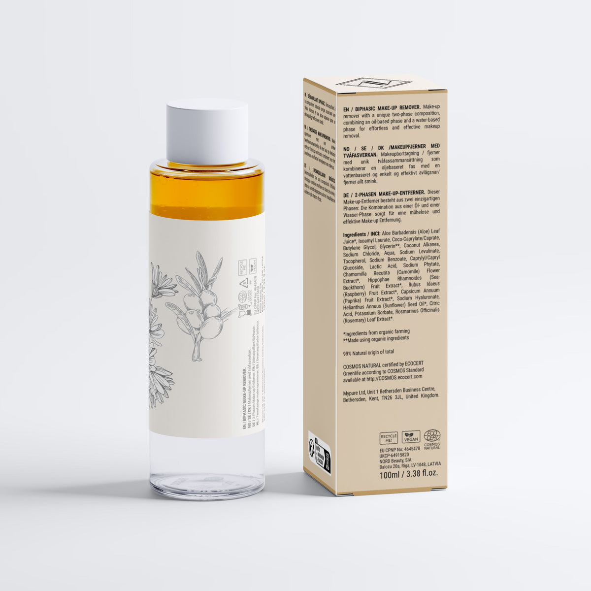 BiPhasic Make-up Remover, Fragrance Free