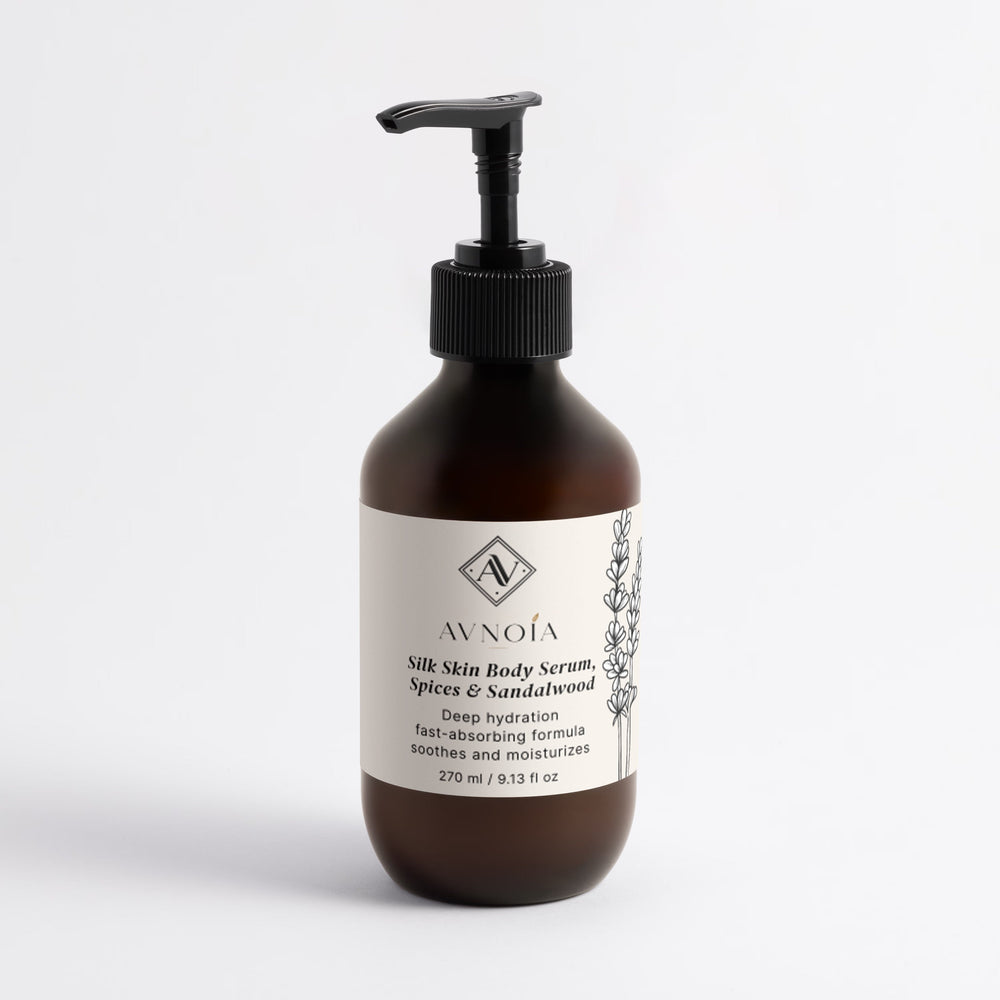 Silk Skin Body Serum, Spices & Sandalwood