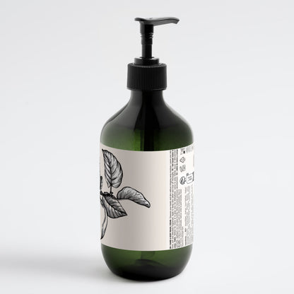 Hand & Body Wash, Peppermint & Dark Cedar
